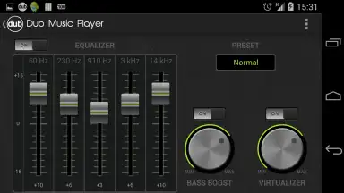 Captura de tela de Dub Music Player 2