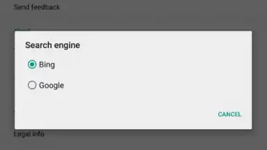Captura de tela de Internet: fast, lite, and private 2