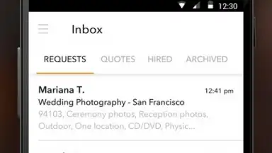 Captura de tela de Thumbtack 4
