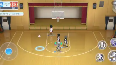 Captura de tela de Kuroko's Basketball Street Rivals 7
