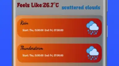 Captura de tela de My Weather 5