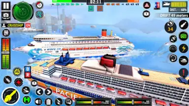 Captura de tela de Cruise Ship Driving Simulator 1