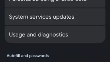 Captura de tela de Google Play services 22