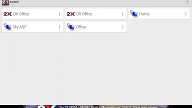 Captura de tela de 2X RDP Client 3