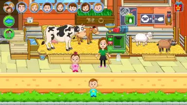 Captura de tela de My Town : Farm Free 2