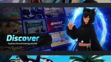 Captura de tela de VRChat 1