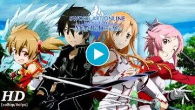 Captura de tela de SWORD ART ONLINE: Memory Defrag 1