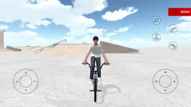 Captura de tela de BMX Space 7