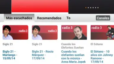 Captura de tela de RTVE Play 22