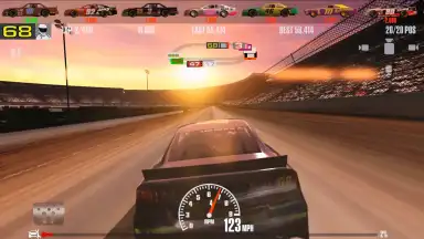 Captura de tela de Stock Car Racing 4