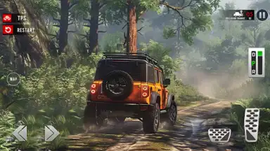 Captura de tela de Offroad Car Simulator Game 10