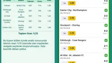 Captura de tela de Score Analyze 1