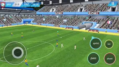 Captura de tela de Football Soccer League Game 3D 2