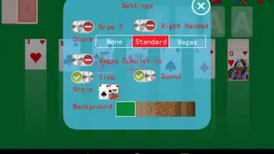 Captura de tela de Solitaire Pro 5