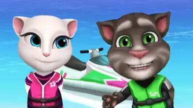 Captura de tela de Talking Tom Jetski 5
