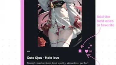 Captura de tela de Yodayo 2
