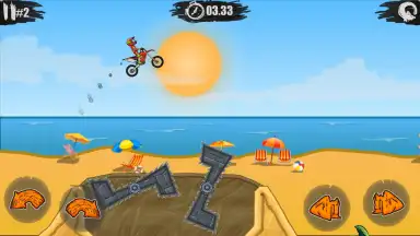 Captura de tela de Moto X3M Bike Race Game 3