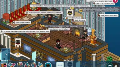 Captura de tela de Habbo 4