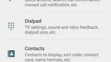 Captura de tela de True Phone Dialer and Contacts 2