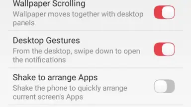 Captura de tela de LeWa Launcher 7