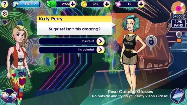Captura de tela de Katy Perry Pop 3