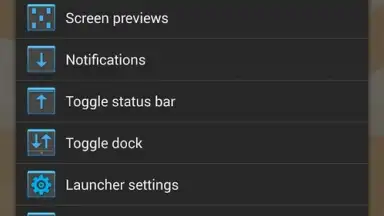 Captura de tela de Holo Launcher 4