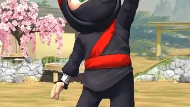 Captura de tela de Clumsy Ninja 3