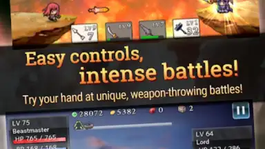 Captura de tela de Weapon Throwing RPG 2 2