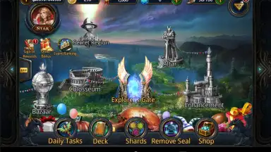Captura de tela de Deck Heroes 2