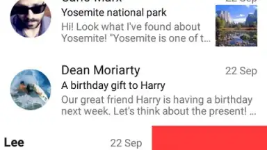Captura de tela de Yandex Mail 2