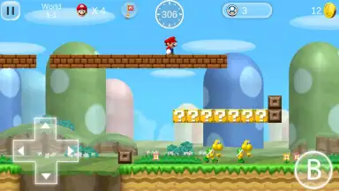 Captura de tela de Super Mario 2 HD 5