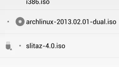 Captura de tela de DriveDroid 4