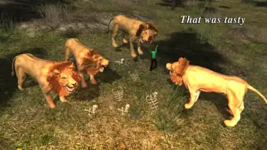 Captura de tela de Lion 3D Attack 2