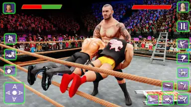 Captura de tela de Real World Wrestling Arena 7