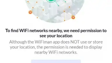 Captura de tela de WiFiman 3