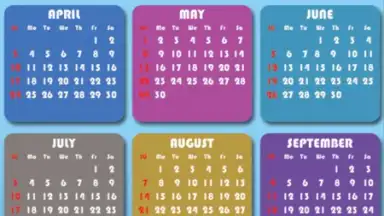 Captura de tela de Telugu 2016 Calendar 4
