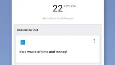 Captura de tela de Quitzilla: Bad Habit Tracker 2