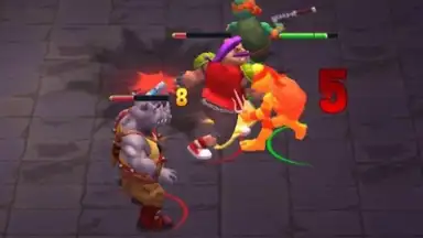 Captura de tela de TMNT: Mutant Madness 4