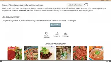 Captura de tela de Recetas Mexicanas 11