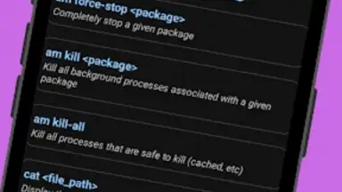 Captura de tela de aShell 3