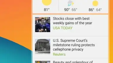 Captura de tela de Google News and Weather 5