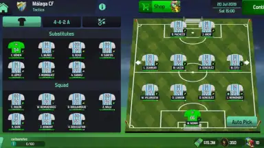 Captura de tela de Soccer Manager 2020 4