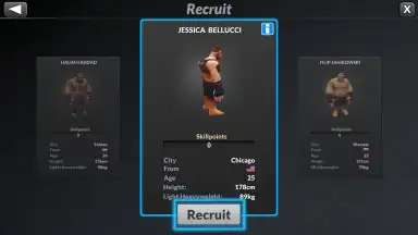 Captura de tela de MMA Manager 5