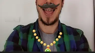 Captura de tela de BiuBiu-Selfie Sticker Video 1