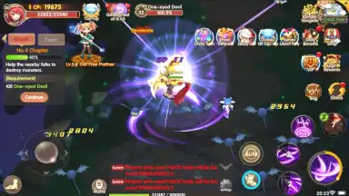 Captura de tela de Summoners Knight: Dragon Blaze 9
