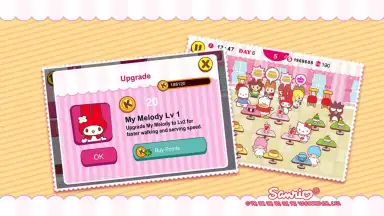 Captura de tela de Hello Kitty Cafe Seasons 2