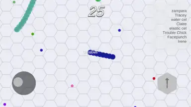 Captura de tela de Snake.io 8