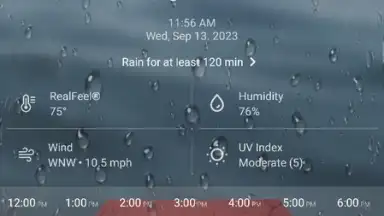 Captura de tela de Local Weather: Weather Forecast 10