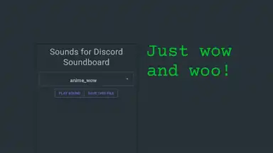 Captura de tela de Sounds for Discord Soundboard 1