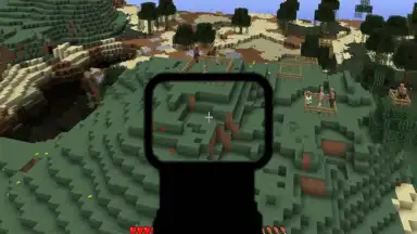 Captura de tela de Gun Mod Minecraft 1